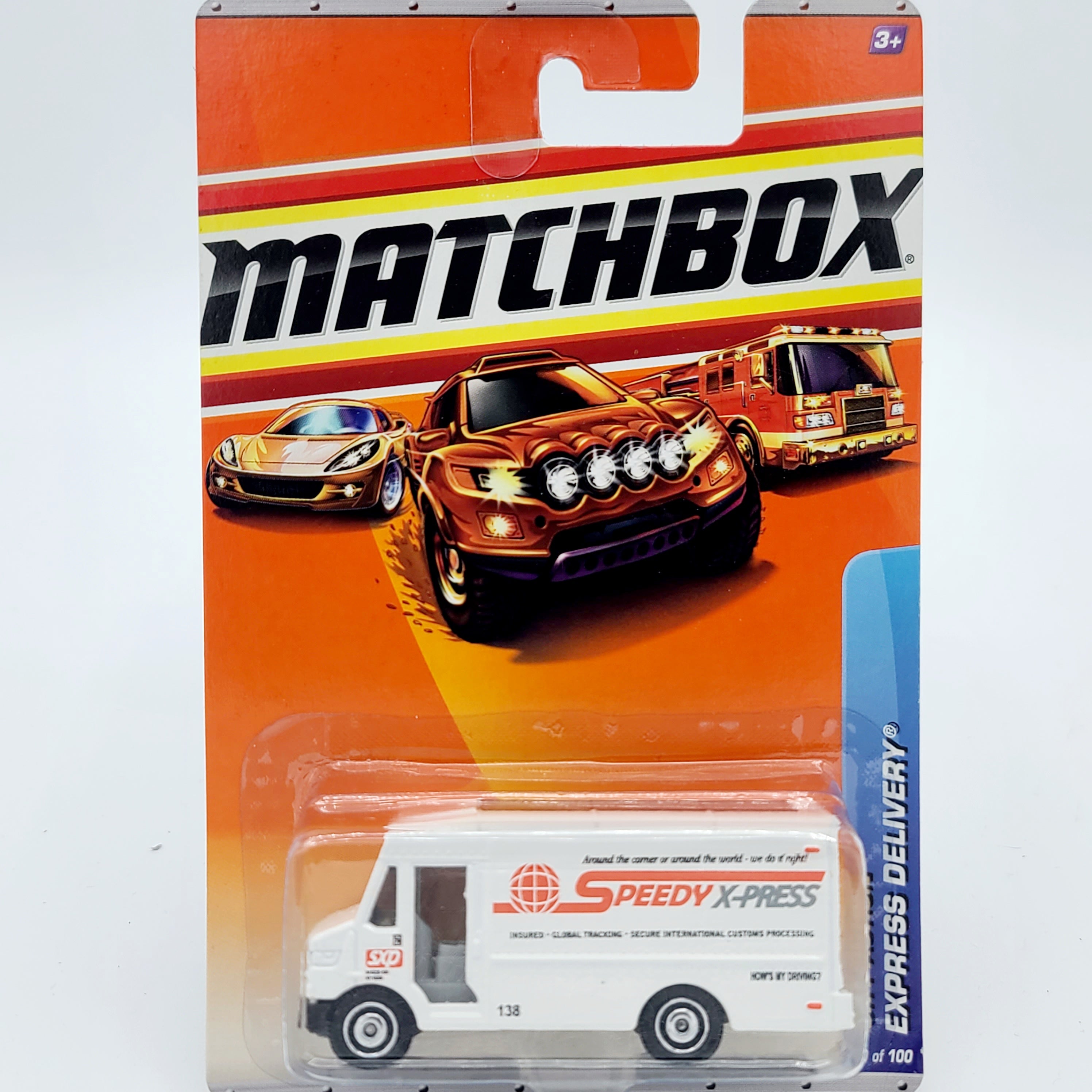 Matchbox MBX Express Delivery "Speedy" (2010 MBX Basic - City Action)